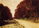 Road in a Forest by Claude Monet